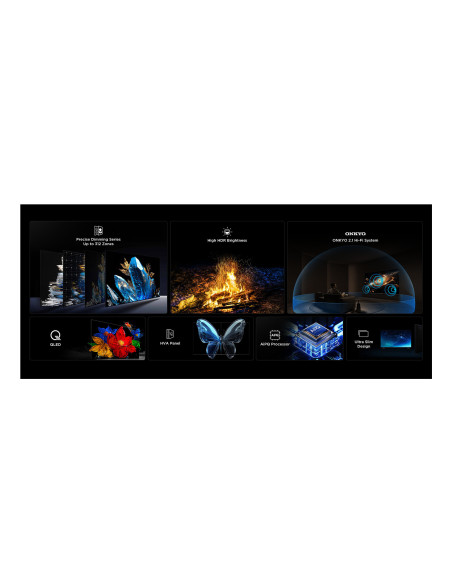 Mini LED TV 4K 85(215 cm) TCL 85Q6C "85Q6C"