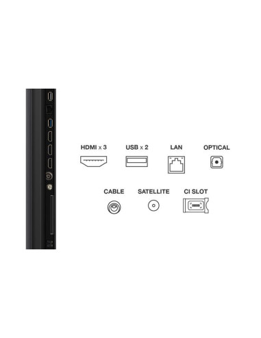 Mini LED TV 4K 50(126 cm) TCL 50C61KS "50C61KS"