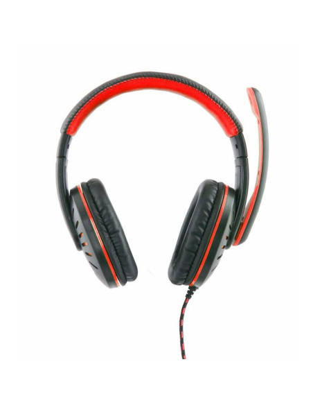 Casti gaming cu microfon Esperanza Crow EGH330B stereo 2m Negru/Rosu "EGH330R"