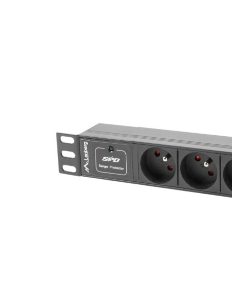 Unitate alimentare PDU 10", 3 prize ng "PDU-03E-0200-BK"