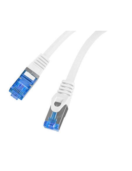 PATCHCORD CAT.6A S/FTP LSZH CCA 2M WHITE "PCF6A-10CC-0200-W"