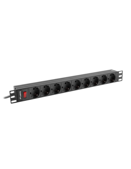 Unitate alimentare PDU 19", 9 prize ng "PDU-09F-0300-BK"