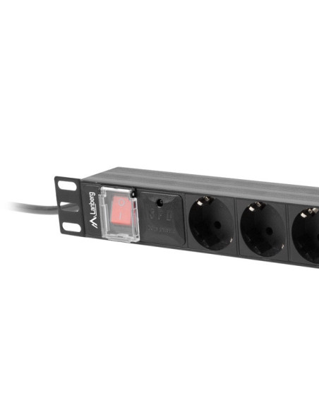 Unitate alimentare PDU 19", 8 prize ng "PDU-08F-0200-BK"