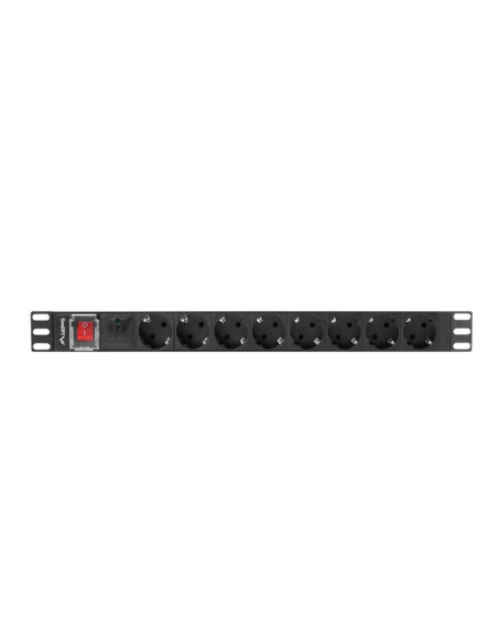 Unitate alimentare PDU 19", 8 prize ng "PDU-08F-0200-BK"