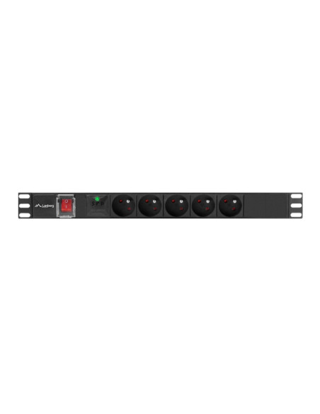 Unitate alimentare PDU 19", 5 prize ng "PDU-05E-0200-BK"