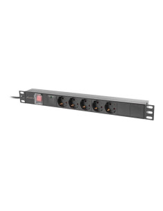 Unitate alimentare PDU 19", 5 prize ng "PDU-05F-0200-BK"