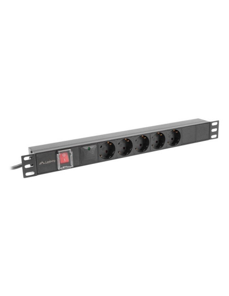 Unitate alimentare PDU 19", 5 prize ng "PDU-05F-0200-BK"