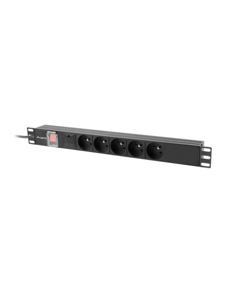 Unitate alimentare PDU 19", 5 prize ng "PDU-05E-0200-IEC-BK"