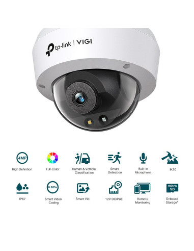 Camere supraveghere IP TP-LINK VIGI 4MP DOME...