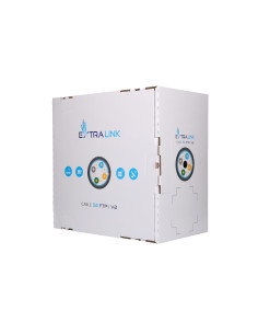 Extralink cablu retea de exterior FTP Cat.5E full cupru... 2