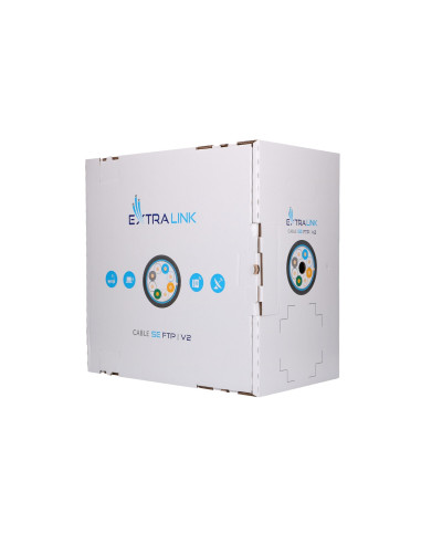 Extralink cablu retea de exterior FTP Cat.5E...