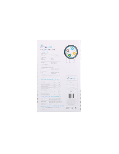 Extralink cablu retea de exterior FTP Cat.5E...