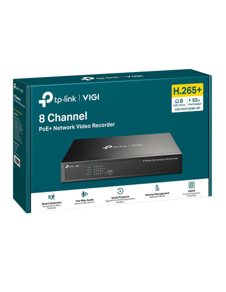 NVR TP-LINK TPL VIGI 8 CH POE+ NW VIDEO RECORDER
