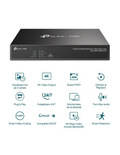 NVR TP-LINK TPL VIGI 4 CH POE+ NW VIDEO RECORDER 2