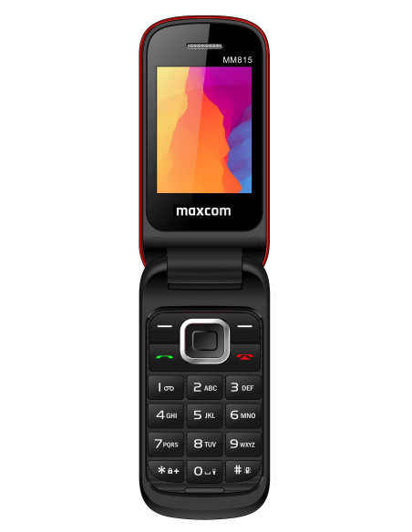Telefon mobil MM815 Comfort Dual SIM 2G 2.4 USB Type-C destinat seniorilor Rosu "MM815 Red"