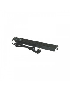 Bara alimentare aluminiu / PDU, 19 inch, 8 prize C13,...