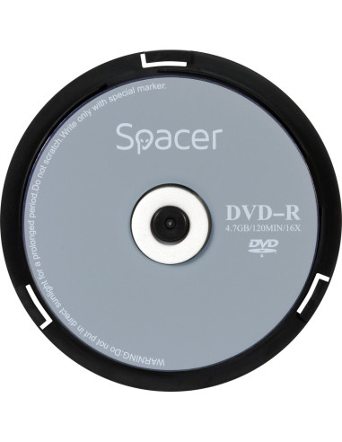 DVD-R SPACER 4.7GB, 120min, viteza 16x, 10 buc,...