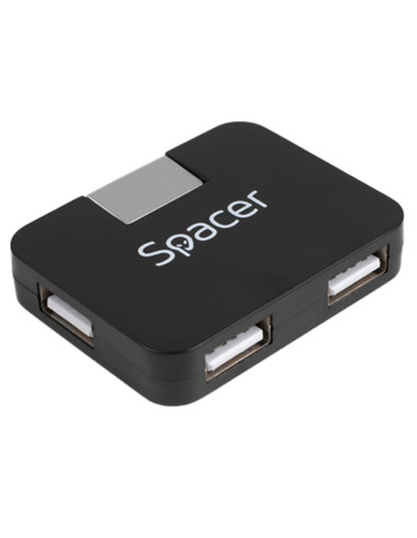 HUB extern SPACER, porturi USB: USB 2.0 x 4,...