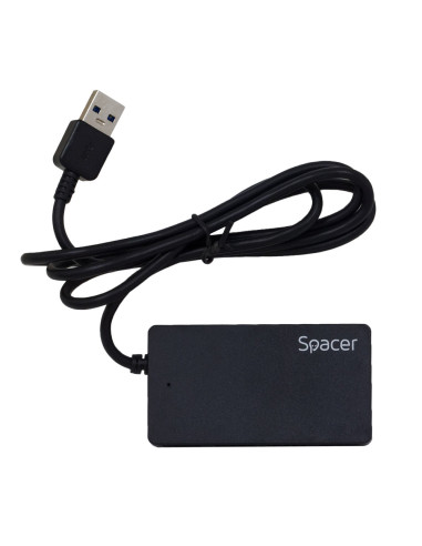 HUB extern SPACER, porturi USB: USB 3.0 x 4,...