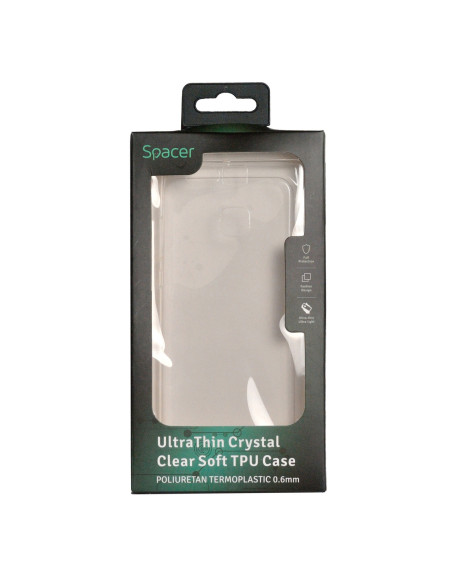 Husa Huawei telefon P9, transparent, tip back cover, material flexibil TPU, ultra subtire, "SPT-UT-HW.P9"