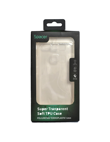 Husa Huawei telefon P9, transparent, tip back cover, material flexibil TPU, "SPT-STS-HW.P9"