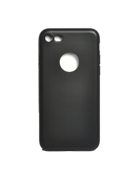 Husa Iphone 7 / Iphone 8 / Iphone SE 2 / Iphone SE 3, grosime 1 mm, material flexibil TPU, ColorFull Matt Ultra negru "SPT-MUT-I