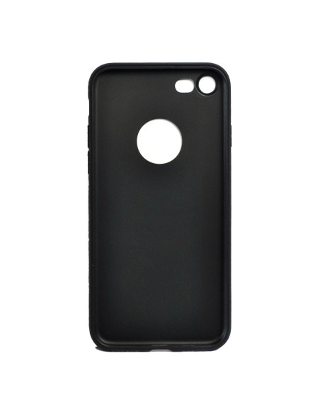 Husa Iphone 7 / Iphone 8 / Iphone SE 2 / Iphone SE 3, grosime 1 mm, material flexibil TPU, ColorFull Matt Ultra negru "SPT-MUT-I