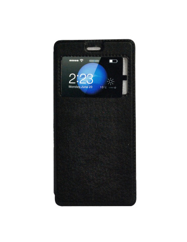 Husa Huawei telefon P9, negru, tip magnetica,...