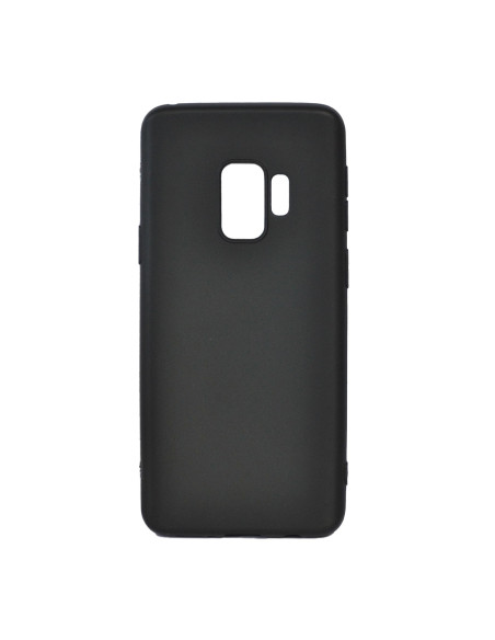 Husa Samsung S9 Spacer, negru, grosime 1 mm, material flexibil TPU, ColorFull Matt Ultra negru "SPT-MUT-SA.S9"