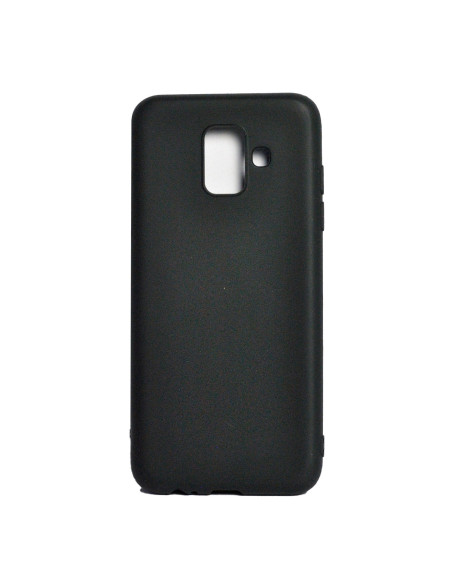 Husa Samsung A6 DUOS 2018 Spacer, negru, grosime 1 mm, material flexibil TPU, ColorFull Matt Ultra negru "SPT-MUT-SA.A6D2018"