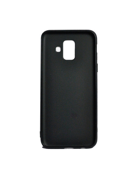 Husa Samsung A6 DUOS 2018 Spacer, negru, grosime 1 mm, material flexibil TPU, ColorFull Matt Ultra negru "SPT-MUT-SA.A6D2018"