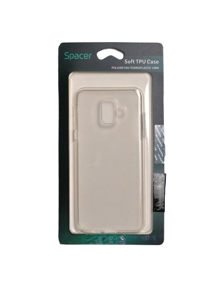 Husa Samsung A6 DUOS 2018 Spacer, transparenta, grosime 1 mm, material flexibil TPU "SPT-STS-SA.A6D2018"