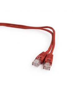 PATCH CORD UTP SPACER Cat5e, cupru-aluminiu, 10 m, rosu,...