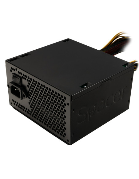 SURSA SPACER 550, 350W for 550 Desktop PC, PFC pasiv, fan 120mm, MB (20+4) x1, CPU (4+4) x1, PCI-E (6) x1, SATA x4, Molex x2, *r