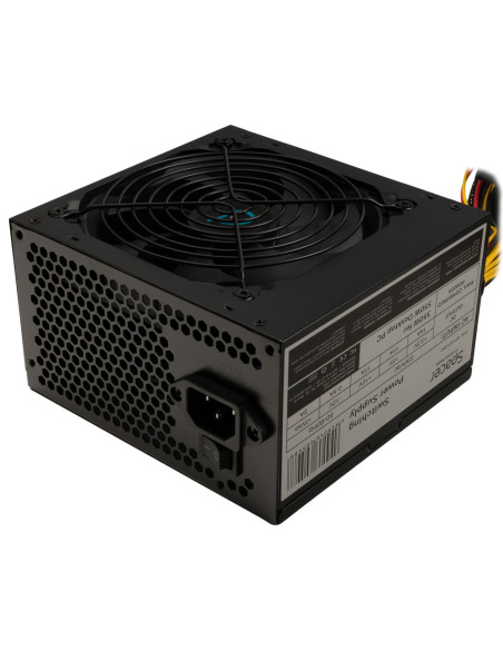 SURSA SPACER 550, 350W for 550 Desktop PC, PFC pasiv, fan 120mm, MB (20+4) x1, CPU (4+4) x1, PCI-E (6) x1, SATA x4, Molex x2, *r