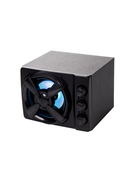 BOXE SPACER Gaming 2.1, RMS: 11W (2 x 3W + 5W), control volum, bass si inalte, subwoofer lemn MDF, 3 x LED, USB power, black, "S