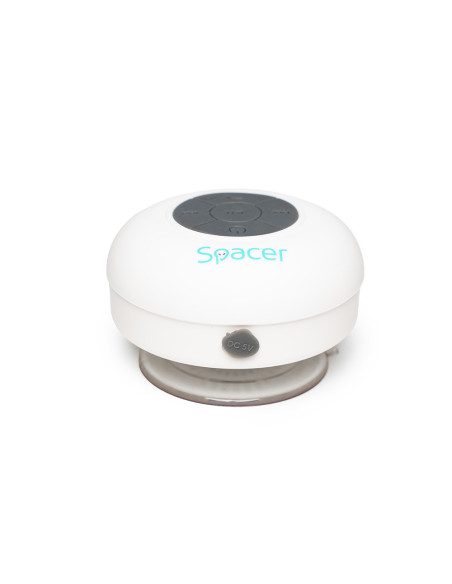 BOXA SPACER portabila bluetooth, DUCKY-WH, RMS: 3W, control volum, acumulator 300mAh, microfon incorporat, timp de funct. pana l