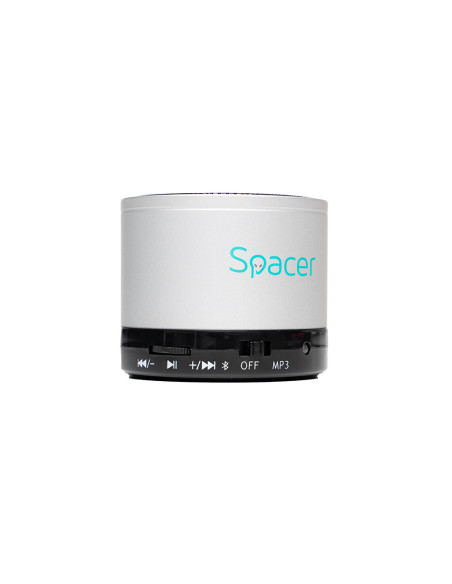 BOXA SPACER portabila bluetooth TOPPER, RMS: 3W, control volum, acumulator 520mAh, timp de functionare pana la 5 ore, distanta d