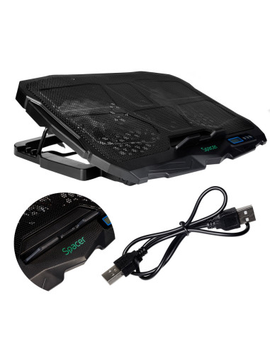 STAND SPACER notebook 17" Gaming, sita metal,...