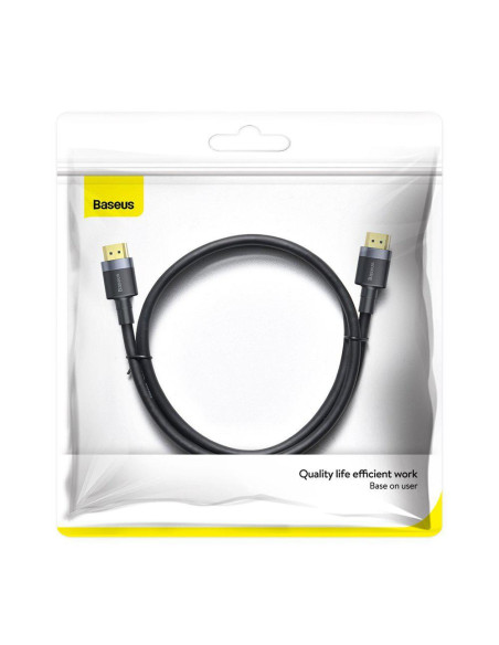 Cabluri periferice BASEUS Cablu Baseus Cafule HDMI (T) 2m, negru