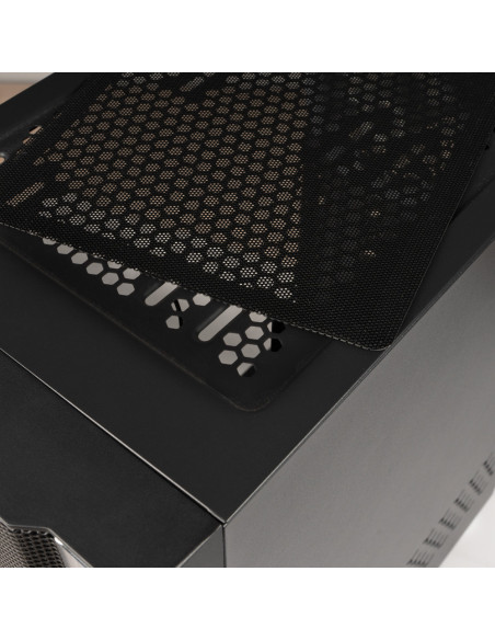 CARCASA SPACER - gaming, Middle Tower, ATX, "RAINBOW", fara sursa, sticla securizata, 4 x ARGB fan, USB 2.0 x 2, USB 3.0 x 1, HD