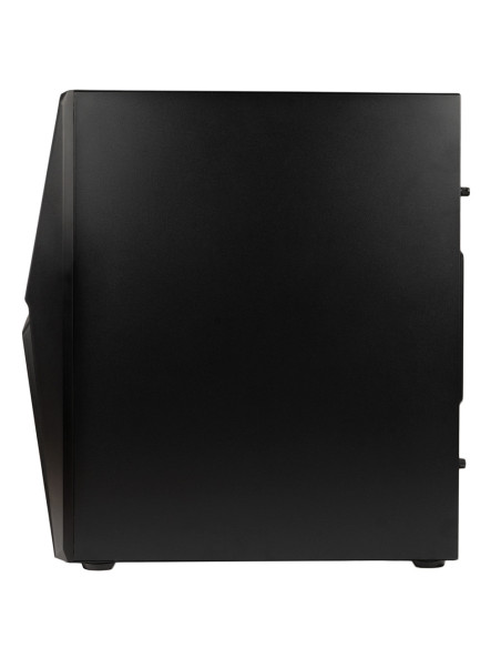 CARCASA SPACER - gaming, Middle Tower, ATX, "THUNDER", fara sursa, usa sticla securizata (balama), banda LED RGB, USB 2.0 x 2, U