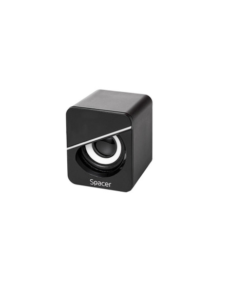BOXE SPACER Gaming 2.1, RMS: 11W (2 x 3W + 5W), control volum, bass, treble, 3 x LED, USB power, black, 43502139 "SPGS-TORNADO"