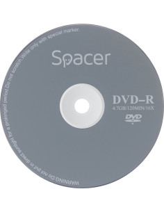 DVD-R SPACER 4.7GB, 120min, viteza 16x, 1 buc, plic,...