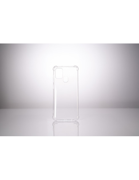 Husa Samsung Galaxy A21S Spacer, transparenta, grosime 1.5mm, protectie suplimentara antisoc la colturi, material flexibil TPU "