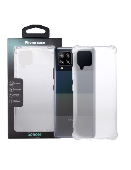 Husa Samsung Galaxy A42 Spacer, transparenta, grosime 1.5mm, protectie suplimentara antisoc la colturi, material flexibil TPU "S