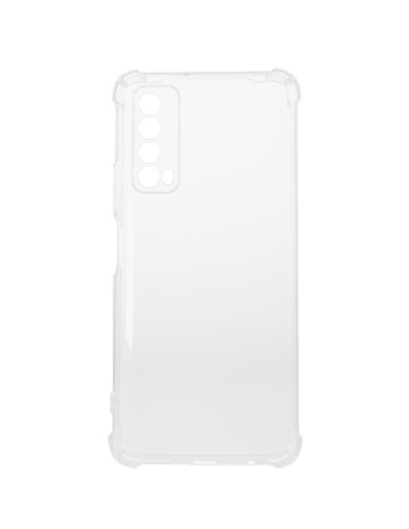 Husa Huawei telefon P Smart, transparent, tip back cover, protectie suplimentara antisoc la colturi, material flexibil TPU, "SPP