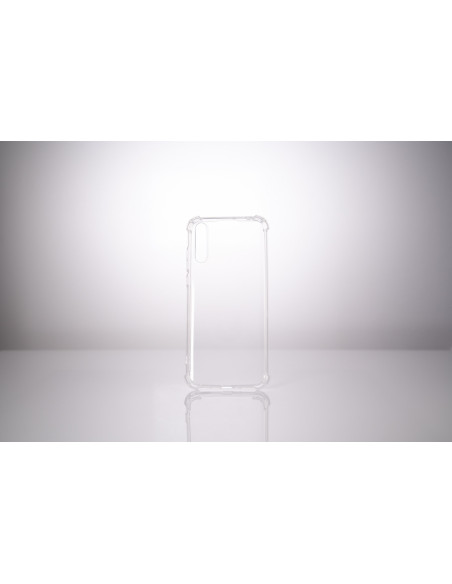 Husa Huawei telefon P Smart S, transparent, tip back cover, protectie suplimentara antisoc la colturi, material flexibil TPU, "S