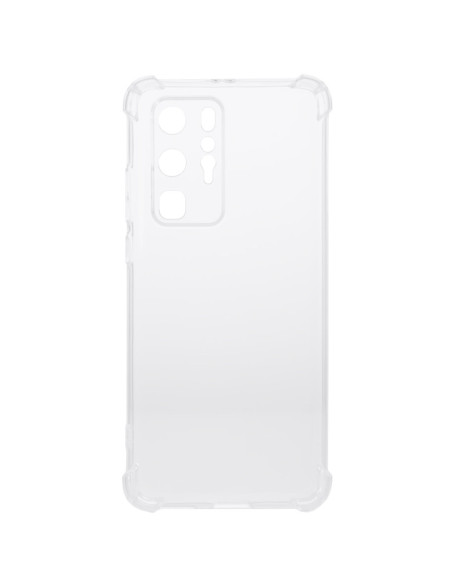 Husa Huawei telefon P 40 Pro, transparent, tip back cover, protectie suplimentara antisoc la colturi, material flexibil TPU, "SP