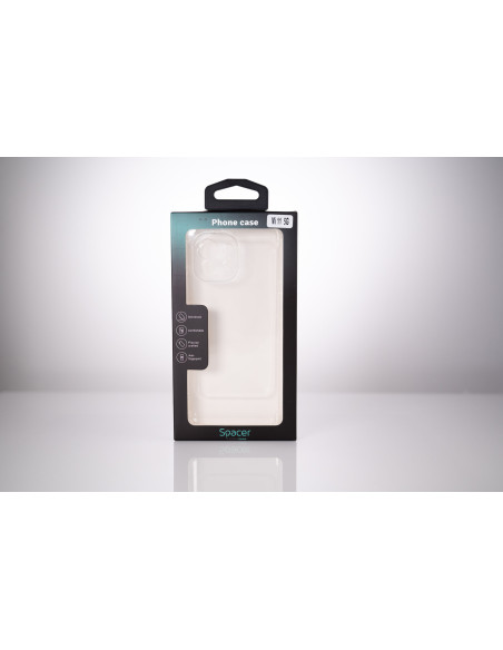 Husa Xiaomi Mi 11 5G Spacer, transparenta, grosime 1.5mm, protectie suplimentara antisoc la colturi, material flexibil TPU "SPPC
